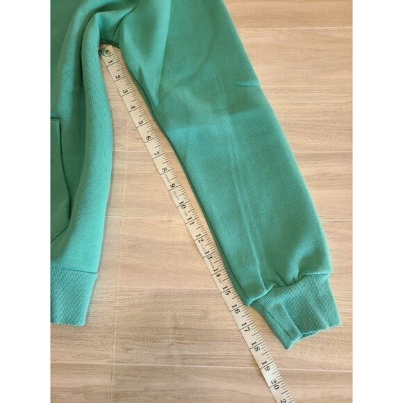 Royal Athletics Green Zip Hoodie L NWT – Crown Graphic, Streetwear Style - Picture 8 of 10